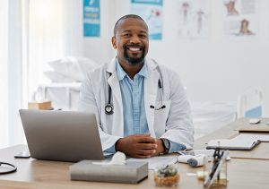 smiling doctor
