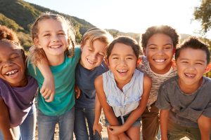 happy smiling kids