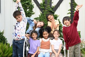 happy children at school