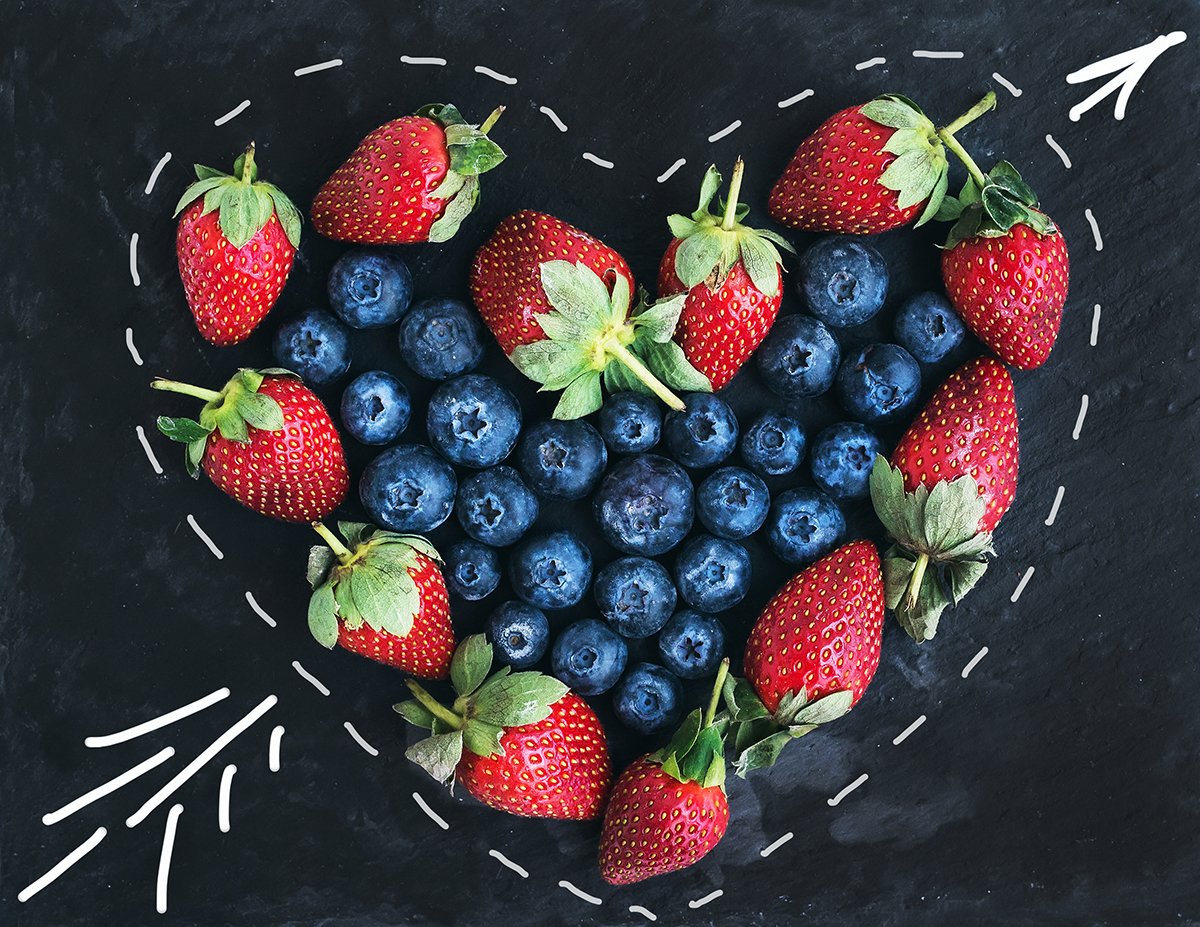 berries for heart health