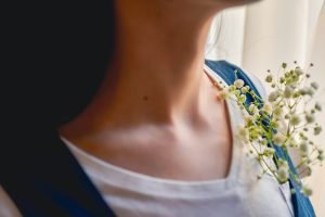 woman's neck