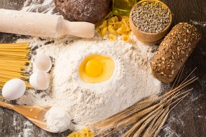 flour, wheat and gluten