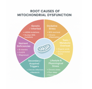 Root causes of mitochondrial dysfunction