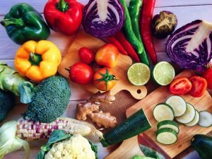 colorful vegetables