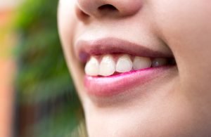 smiling mouth